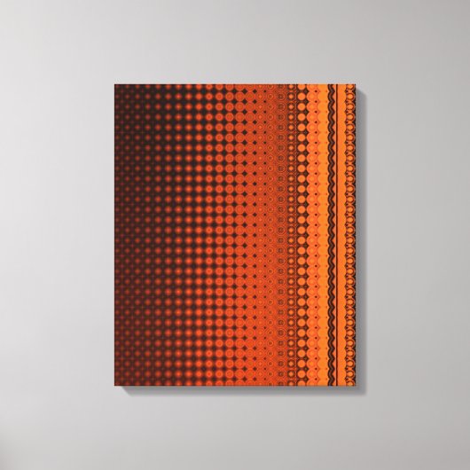 Afdrukken van Abstract canvas (Voorkant)