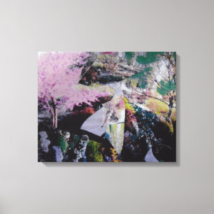 Afdrukken van abstract Natuur Canvas (20 x 16)
