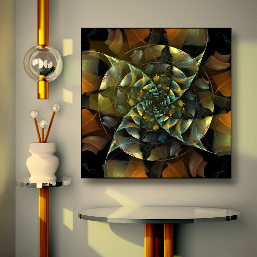 Afdrukken van Abstract schildpad met wielafdruk