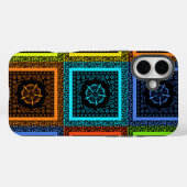 Afdrukken van Afrikaanse geruite patroonkunst Case-Mate iPhone Case (Achterkant (horizontaal))