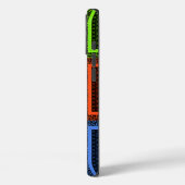 Afdrukken van Afrikaanse geruite patroonkunst Case-Mate iPhone Case (Achterkant / Links)