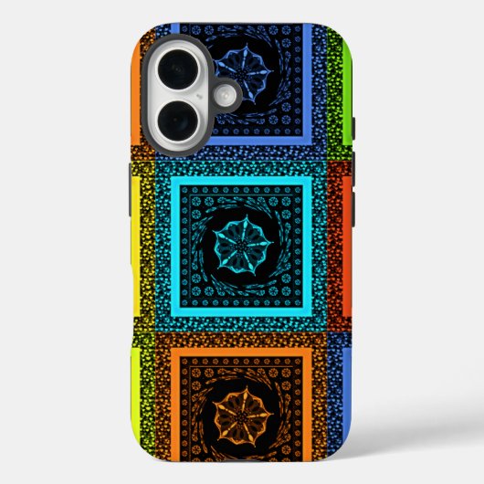 Afdrukken van Afrikaanse geruite patroonkunst Case-Mate iPhone Case (Achterkant)