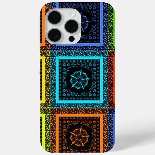 Afdrukken van Afrikaanse geruite patroonkunst Case-Mate iPhone Case (Achterkant)