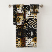 Afdrukken van Afrikaanse modderkleding Bad Handdoek (Insitu)