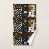 Afdrukken van Afrikaanse modderkleding Bad Handdoek (Handdoek)