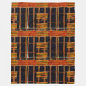 Afdrukken van Afrikaanse patroonafdrukken Fleece Deken (Voorkant)