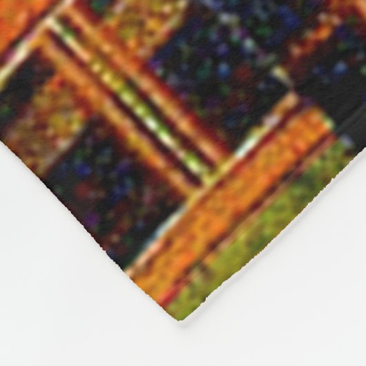 Afdrukken van Afrikaanse patroonafdrukken Fleece Deken (Hoek)