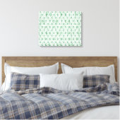 Afdrukken van Afrikaanse tribaal canvas (Insitu (Slaapkamer))