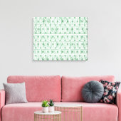 Afdrukken van Afrikaanse tribaal canvas (Insitu (Woonkamer))