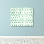 Afdrukken van Afrikaanse tribaal canvas (Insitu (Houten vloer))