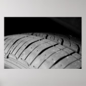 Afdrukken van autobanden poster (Voorkant)