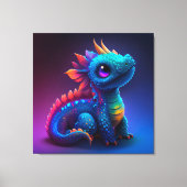 Afdrukken van Baby Dragon Canvas bevestigen (Voorkant)
