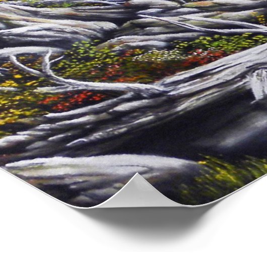 Afdrukken van binnentijd poster (Hoek)