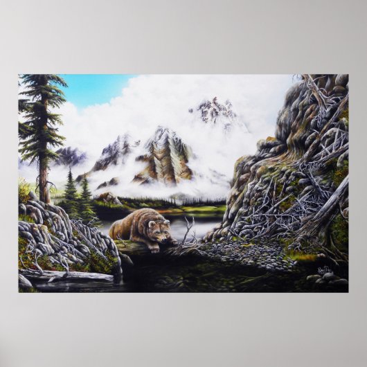 Afdrukken van binnentijd poster (Voorkant)