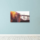 Afdrukken van Bixby-brugcanvas (Insitu (Houten vloer))