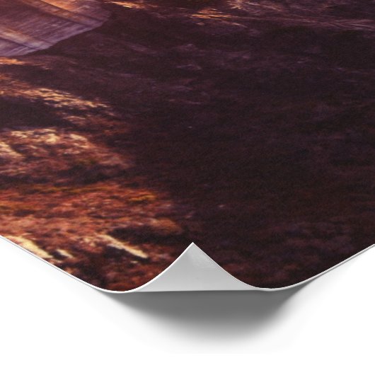 Afdrukken van Bixby-brugcanvas Poster (Hoek)