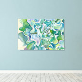 Afdrukken van "Blue Frills"-schildpad van Echeveri (Insitu (Houten vloer))