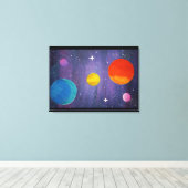 Afdrukken van buitenaardse doeken (Insitu (Houten vloer))