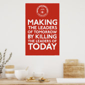Afdrukken van C.I.A. leiders Poster (Keuken)