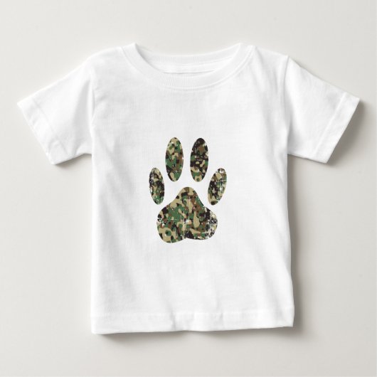 Afdrukken van camo Dog Paw (Voorkant)