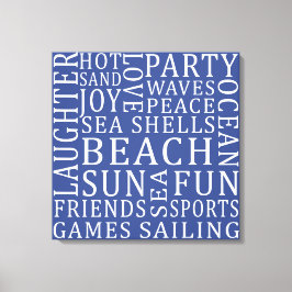 Afdrukken van canvas met inpakken van aangepaste k