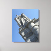 Afdrukken van Canvas Stone tower (Voorkant)