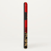 Afdrukken van Chic Red en Leopard Case-Mate iPhone Case (Achterkant / rechts)