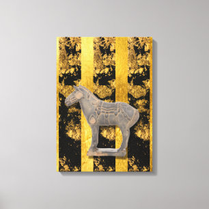 Afdrukken van Chinees Aziatisch schilderCanvas met