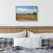 Afdrukken van Cloudy Sky Canvas (Insitu (Slaapkamer))