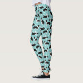 Afdrukken van Collie en Paw-rand Leggings (Links)