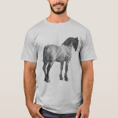 afdrukken van conceptpaarden t-shirt (Voorkant)