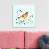 Afdrukken van connecticut Faux Canvas (Insitu (Woonkamer))