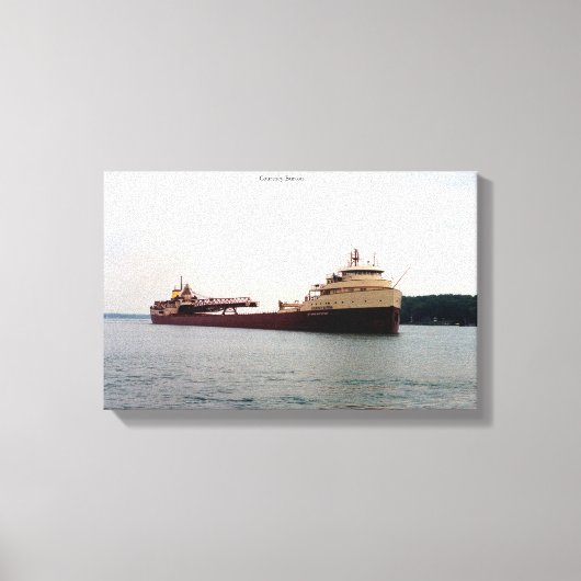 Afdrukken van Courtney Burton-canvas (Voorkant)