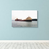 Afdrukken van Courtney Burton-canvas (Insitu (Houten vloer))