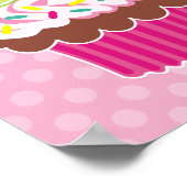 Afdrukken van crèmedoek met schroefdraad poster (Hoek)