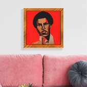 Afdrukken van Cubism Style African Man Canvas (Insitu (Woonkamer))