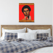 Afdrukken van Cubism Style African Man Canvas (Insitu (Slaapkamer))