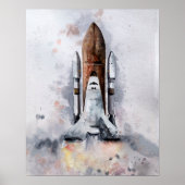Afdrukken van de laatste afdruk in de ruimte "Rock Poster (Voorkant)