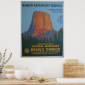 Afdrukken van de Tower Fine Poster (Keuken)