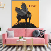 Afdrukken van dekzeildoek (Insitu (Woonkamer))