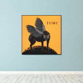 Afdrukken van dekzeildoek (Insitu (Houten vloer))