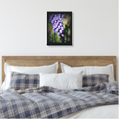 Afdrukken van druiven Hyacinth Floral Canvas (Insitu (Slaapkamer))