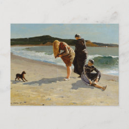 Afdrukken van Eagle Head High-Tide Canvas Briefkaart