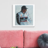 Afdrukken van een schilderij van Dale Earnhardt, s (Insitu (Woonkamer))