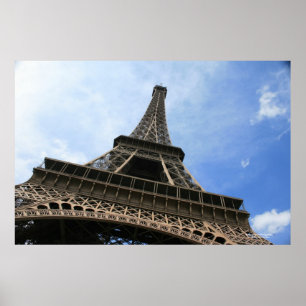 Afdrukken van Eiffel Tower Canvas Poster