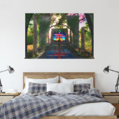 Afdrukken van etherlicht paasdoek (Insitu (Slaapkamer))