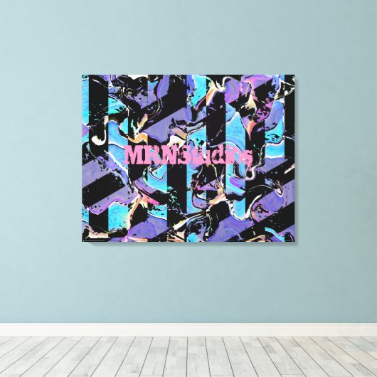 Afdrukken van Eyesore canvas (Insitu (Houten vloer))