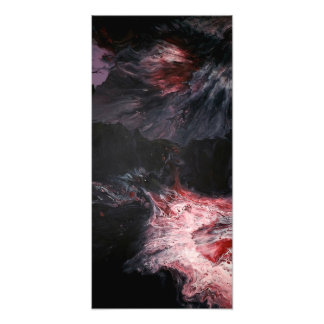 Afdrukken van fantoompaarden foto afdruk