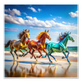 Afdrukken van Faux-verzegeld Canvas Foto Afdruk (Voorkant)