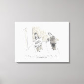 Afdrukken van fijn canvas (Voorkant)